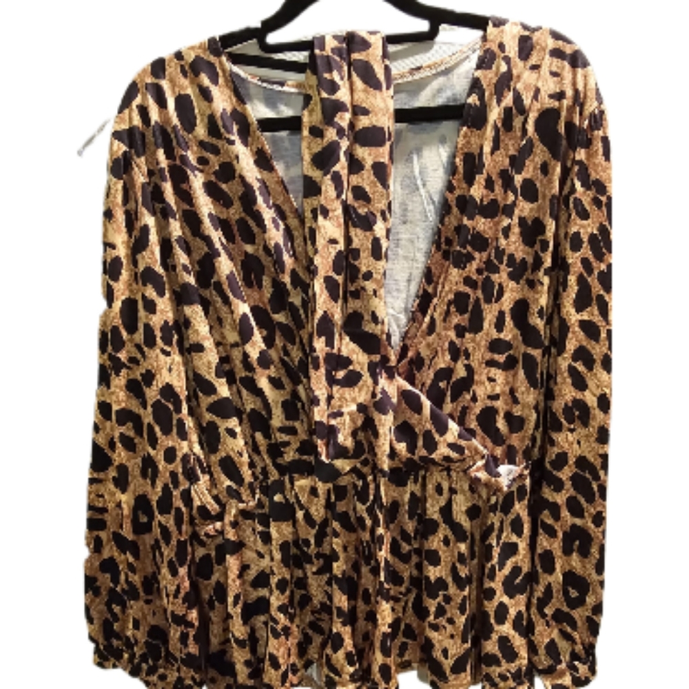 Leopard blouse